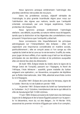François Charles Barlet — L'astrologie et la guerre