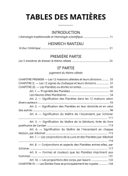 Heinrich Rantzau — Traité des jugements des thèmes généthliaques